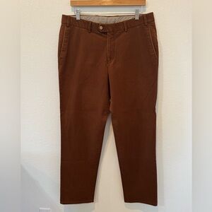 HILTL Casual Men's Brown Pierre Chinos